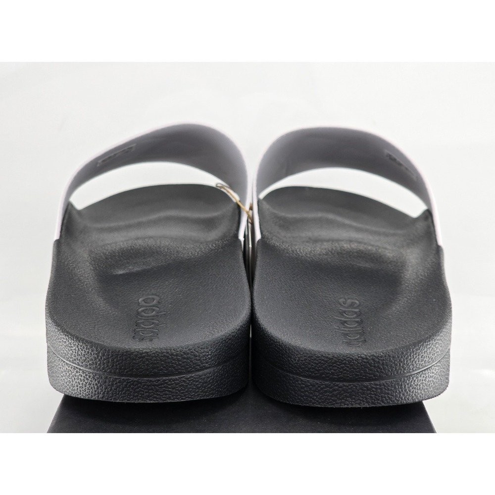 Adidas Adilette Shower Mens Size 18 White Black Slides JR0672 - New - Picture 5 of 14
